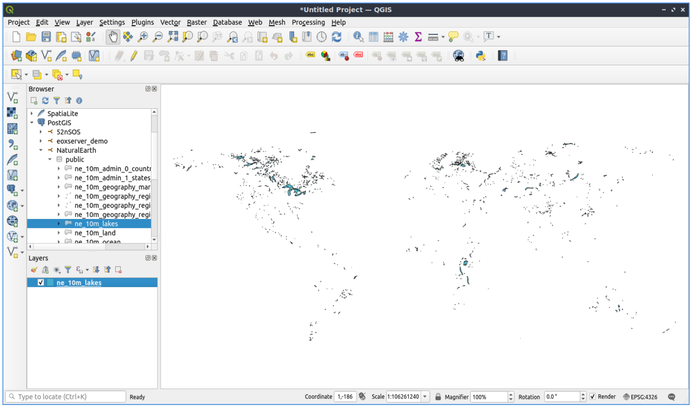 My First PostGIS layer