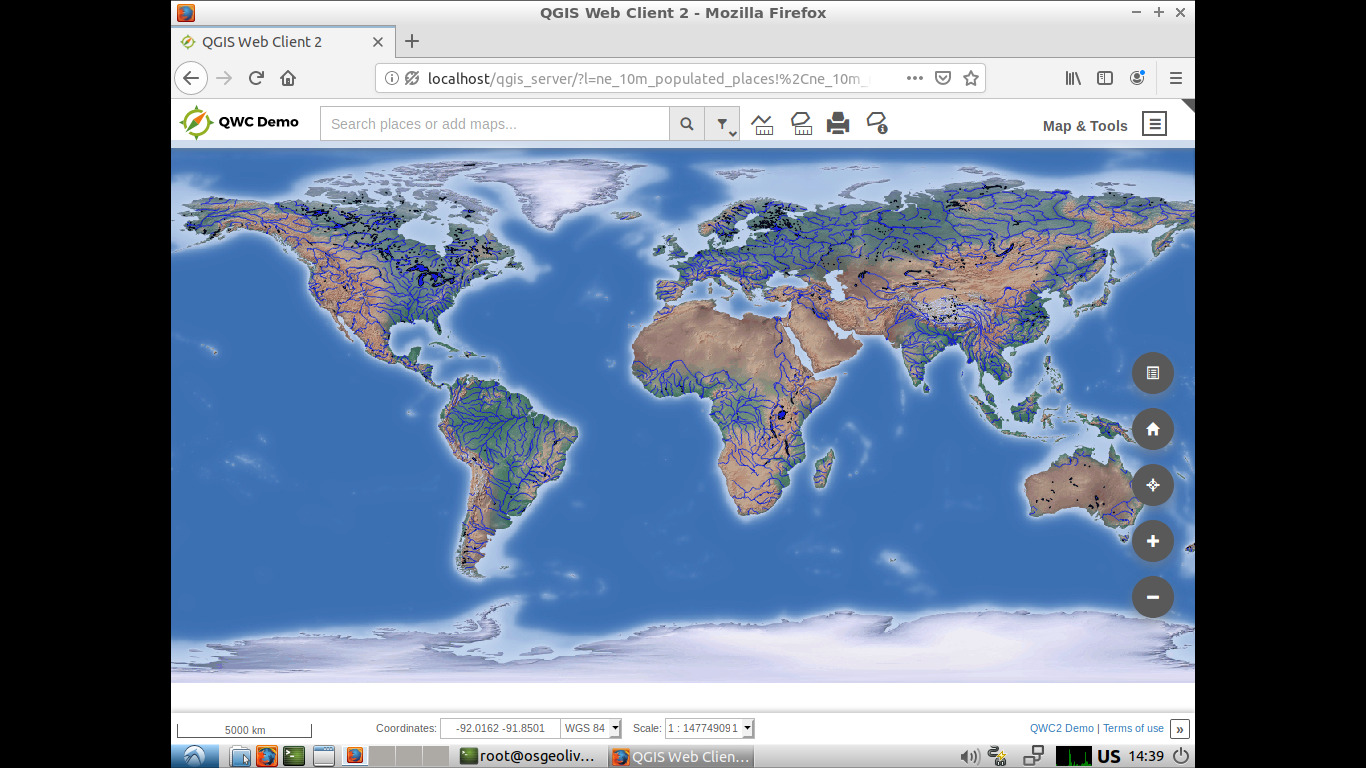 qgis web server example - qgis server installation