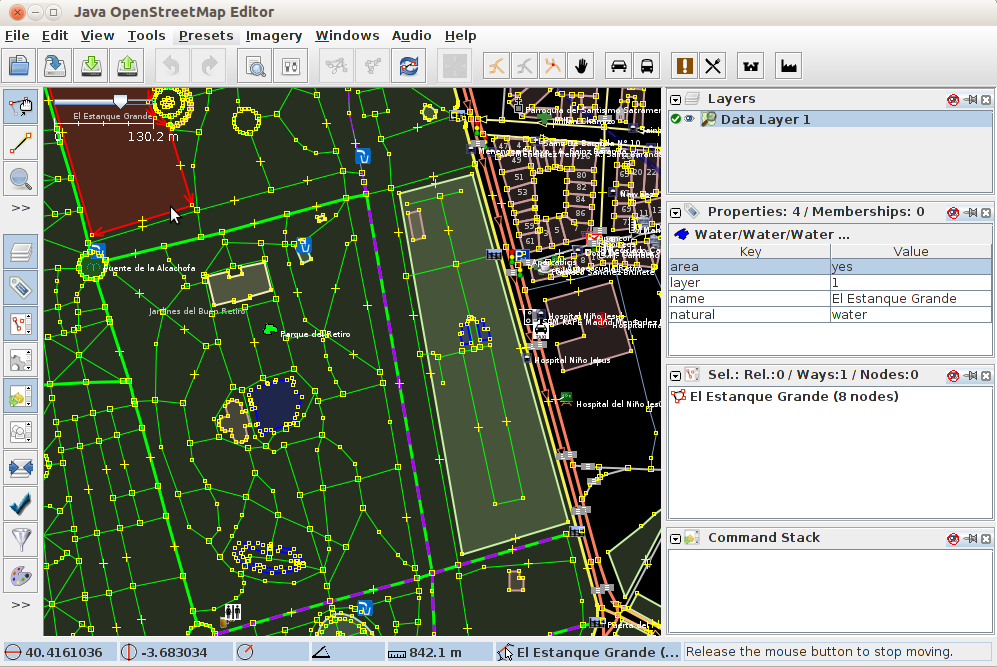 JOSM Editor.