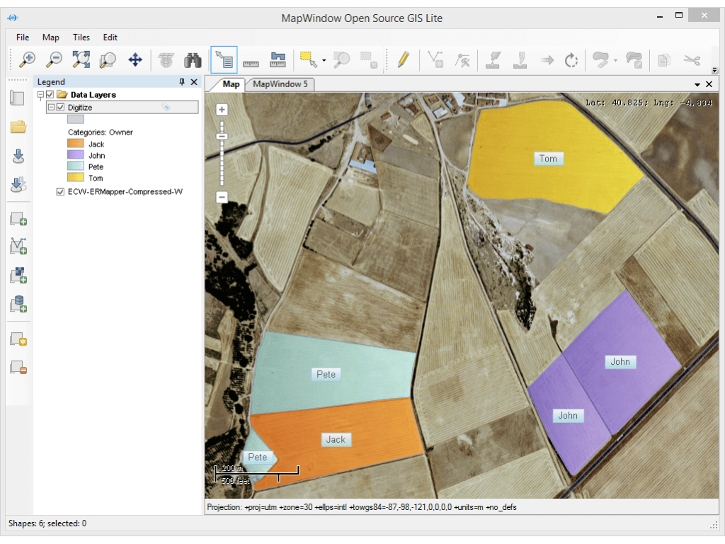 MapWindow GIS Lite — OSGeo-Live 9.5 Documentation